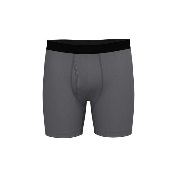 NWT Athletic Works 2 (6 Packs) SZ M (32-34) Mens Cotton Boxer Brief, Multi - Picture 5 of 7